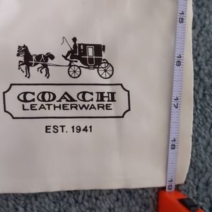 Coach dust cover